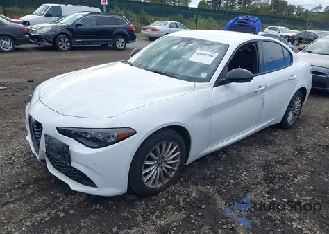 2024 Alfa Romeo Giulia Awd из США, поврежденный, VIN ZARFANAN1R7680791